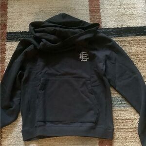 Eric Emanuel Black Rhinestone Hoodie x Swarovski